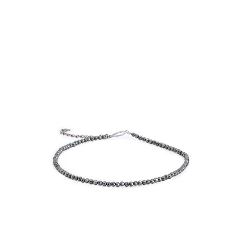 shop natural raw pyrite anklet  divine hindu
