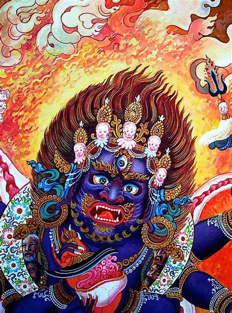 Mahakala: Miracles of Great Black and the Dalai Lama — three Men in
