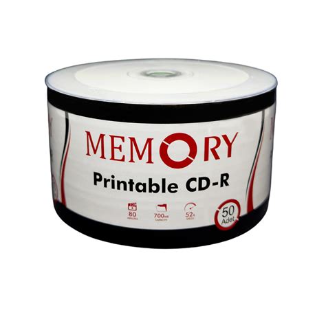 Printable Cd – R – Memory Cd