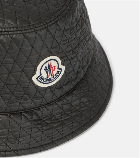 Moncler Bucket Hat Logo Black Mania K Webshop
