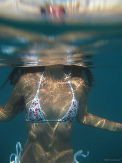 Bikini Model Bev Ai Enhanced Nice French Riviera Topaz Sharpen