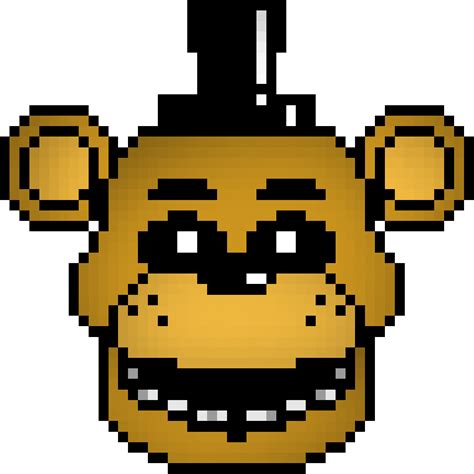 FNaF Golden Freddy pixel art by TitoTheOG on DeviantArt