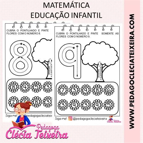 Atividades Com Números De 0 A 9 - Atividades de matemática educação infantil números de 0 a 9