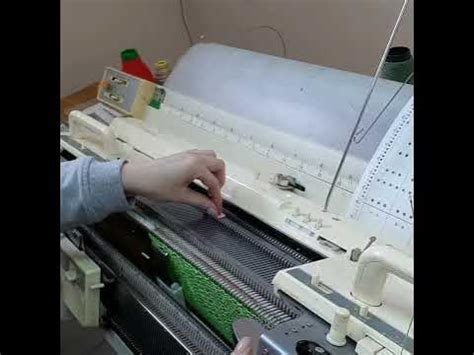Готовим машину Бразер к вязанию ажурной кареткой (урок 1) - YouTube