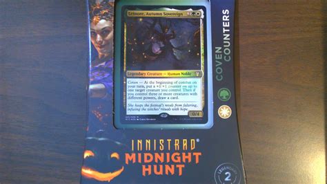 Coven Counters Innistrad Midnight Hunt Commander Deck YouTube