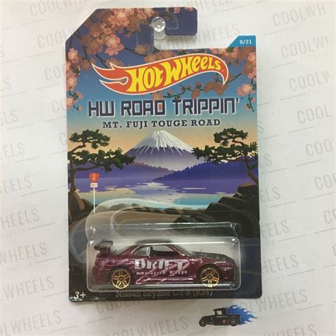 Hot Wheels Road Trippin Nissan Skyline Gt R R Gruponym Mx
