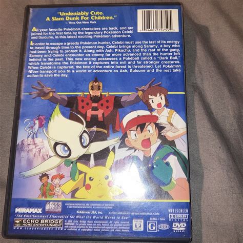 Pokemon 4ever Dvd 2011 Miramarecho Bridge 80 Minutes 96009757595 Ebay