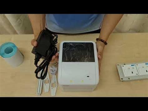 Thermal Printer XP420B/460B/480B Setup - YouTube