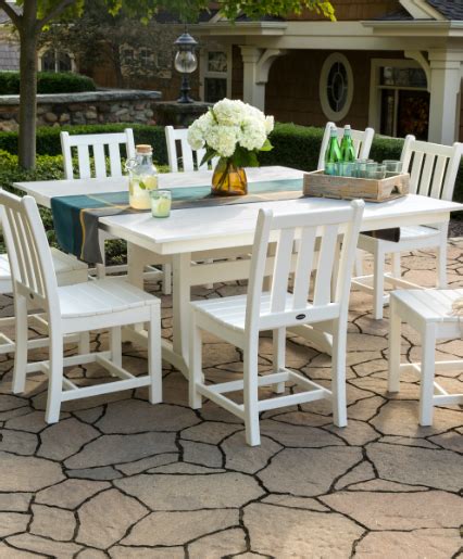 Patio And Outdoor Dining Sets Quickship Colors Available Polywood®