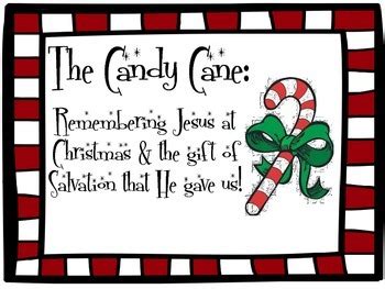 Candy Canes for Jesus Sunday School Lesson by Lazzaro | TpT