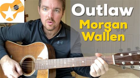 Outlaw Morgan Wallen Beginner Guitar Lesson Youtube