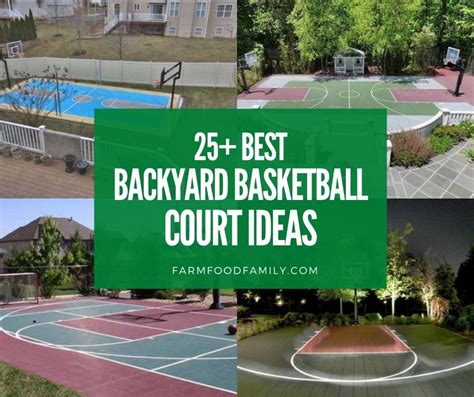 Backyard Basketball Court Ideas Backyard Court Basketball Court Backyard Backyard Resort