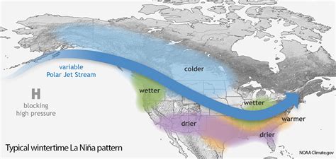 La Nina brings the possibility of lower temps and above-average ...