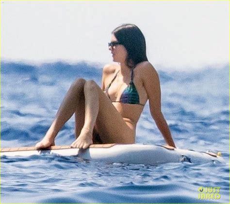 Kendall Jenner Soaks Up The Sun In Her Bikini During Italian Getaway