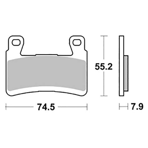 Bel Ge Bremse Sbs Sp Kawasaki Zx R Ninja Abs Fdf Zx Efa