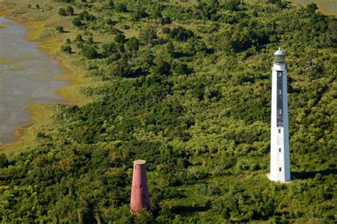 Cape Romain Lighthouse in McClellanville, SC, United States ...