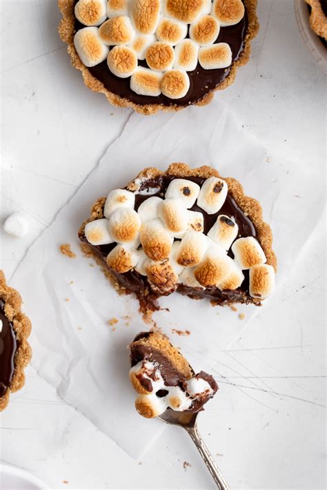 Mini S Mores Tarts With Toasted Marshmallow Easy Recipe Recipe