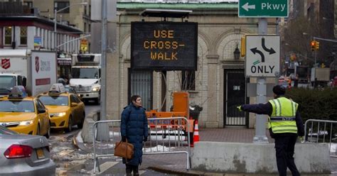 Crackdown on a New York way of life: aggressive driving, jaywalking ...