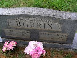 Mattie Belle Jones Burris 1899 1989 Mémorial Find a Grave