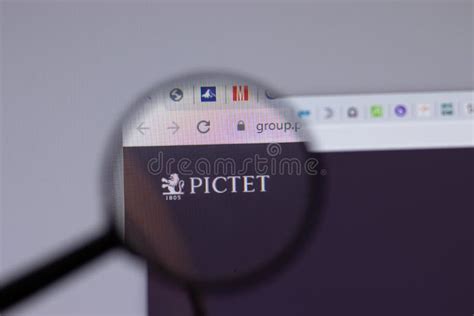 The Pictet Group logo editorial photography. Image of symbol - 120727167