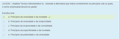 Jucesc Analista T Cnico Administrativo Ll Assinale A Alternativa