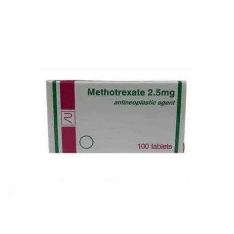 Methotrexate 25mg Tablets At Best Price In Mumbai By G M Global Id