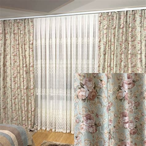 Нежный комплект штор для дома недорого, цена 1 020 грн./комплект ...
