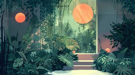 house   sun   window premium ai generated image