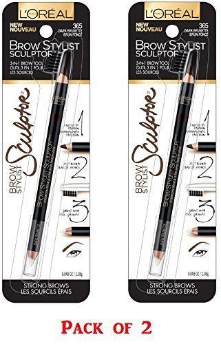 Lor Dk Brun Brw Stlst Size O L Oreal Brow Stylist Sculptor Dark Brunette Oz