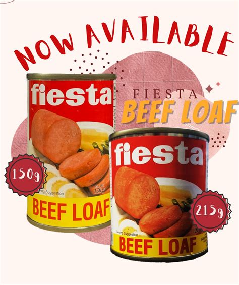 Good News Fiesta Beef Loaf Is Back Amihan Trading Corp