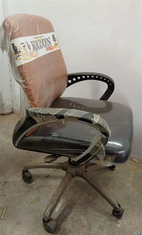 Kazon Rexine Office Chair Black And Brown At Rs 2400 In New Delhi ID