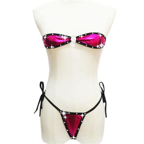 Wholesale Designer Exotic Dancewear Pole Stripper Outfits Stripper Clothes Sexy Bikini Sets