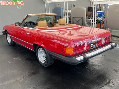 Used 1985 Mercedes Benz 380 Class 380 SL For Sale 7 700 SportsCar