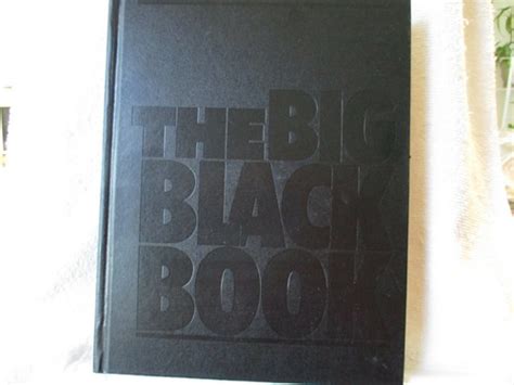 Big Black Book - The Big Black Book Hardcover (1993) | eBay