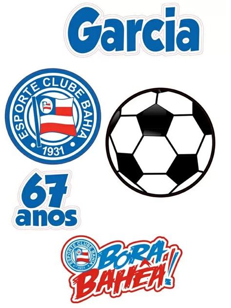 Topper De Bolo Futebol Time Do Bahia 928 Soccer Ball Soccer Sport