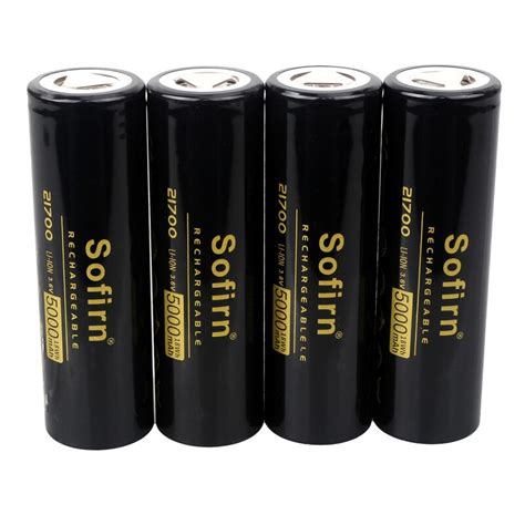 Sofirn High Drain 21700 Battery 5000mah Li Ion Battery High Power