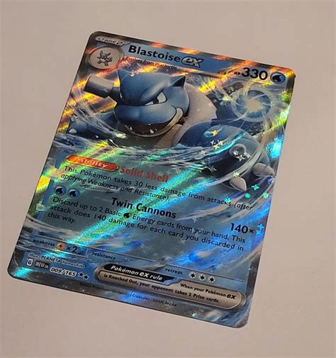 Blastoise Ex Turtok Ex 151 Englisch Kaufen Auf Ricardo