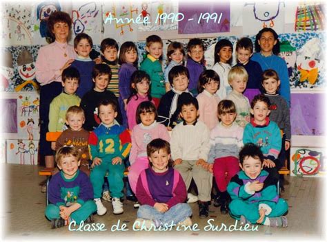 Photo De Classe Moyenne Section De Cole Jean Mac