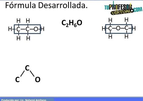 Dibujar F Rmula Desarrollada Semidesarrollada Y Molecular Brainly Lat