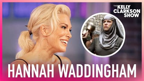 Hannah Waddingham Kept The Shame Bell From 'Game Of Thrones' - YouTube