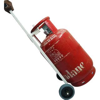 Stainless Steel Easy Movable LPG Gas Cylinder Trolley GERMA