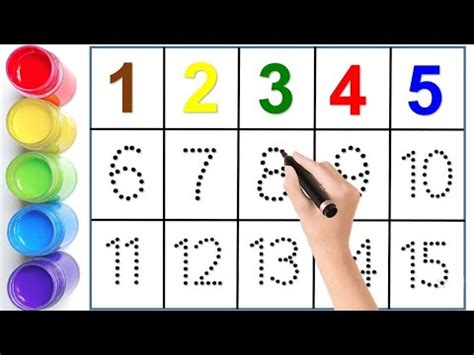 Numbers Number Names To Counting Learning