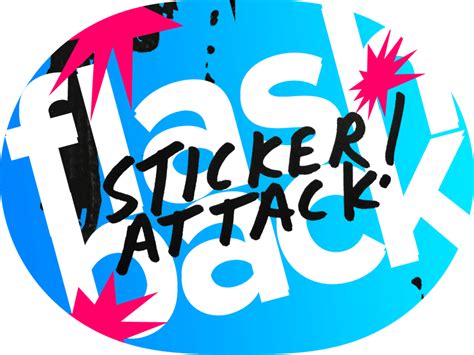 Flashback Sticker Attack Clipart Full Size Clipart 2212265