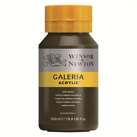 Winsor Newton Galeria Raw Umber Akrylfarve Ml Mal Spar