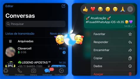 Atualizou Novo Melhor Whatsapp Igual Iphone Novas Fun Es