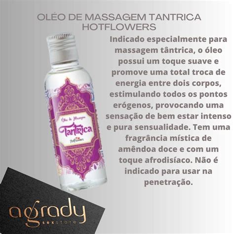 ÓLEO DE MASSAGEM TANTRICA 120 ML Sex Shop