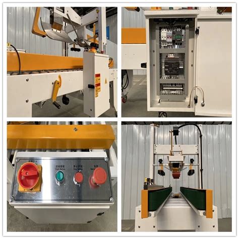 China High Efficiency Semi Automatic Flap Folding And Sealing Machine