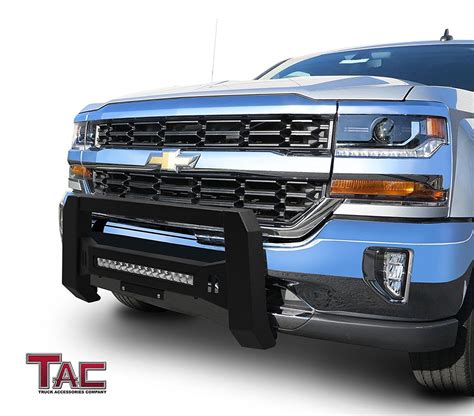 Buy Tac Predator Led Lighting Modular Bull Bar For 2007 2018 Chevy Silverado Gmc Sierra 1500