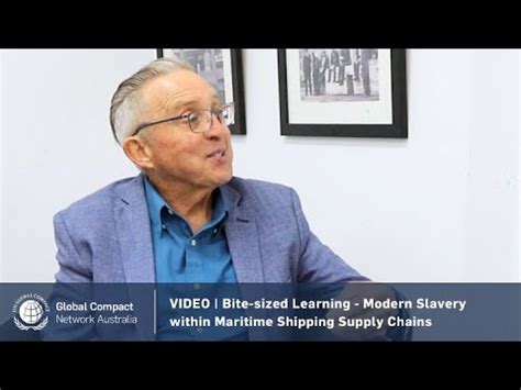 VIDEO Bite Sized Learning Modern Slavery Within Maritime Shipping