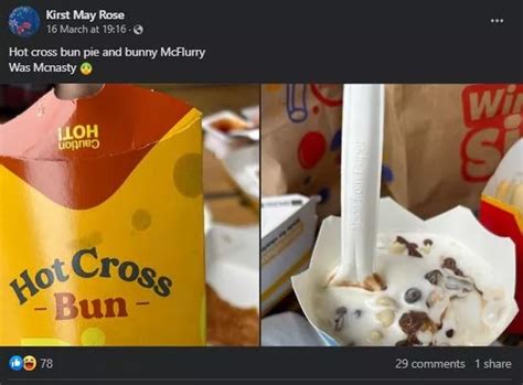 McDonald S New Hot Cross Bun Pie Is McNasty And Worst Ever Fans Say Leicestershire Live